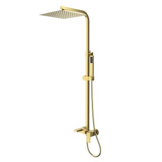 Душевая система DQ матовое золото Bayern.Liszt (DA1513707A04)